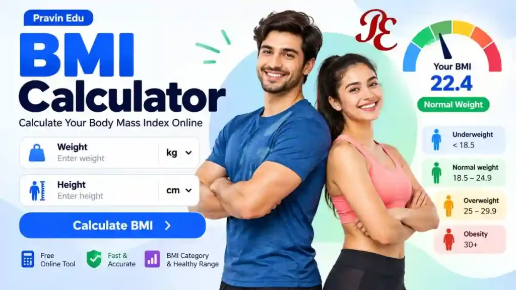 BMI Calculator – Calculate Body Mass Index Online