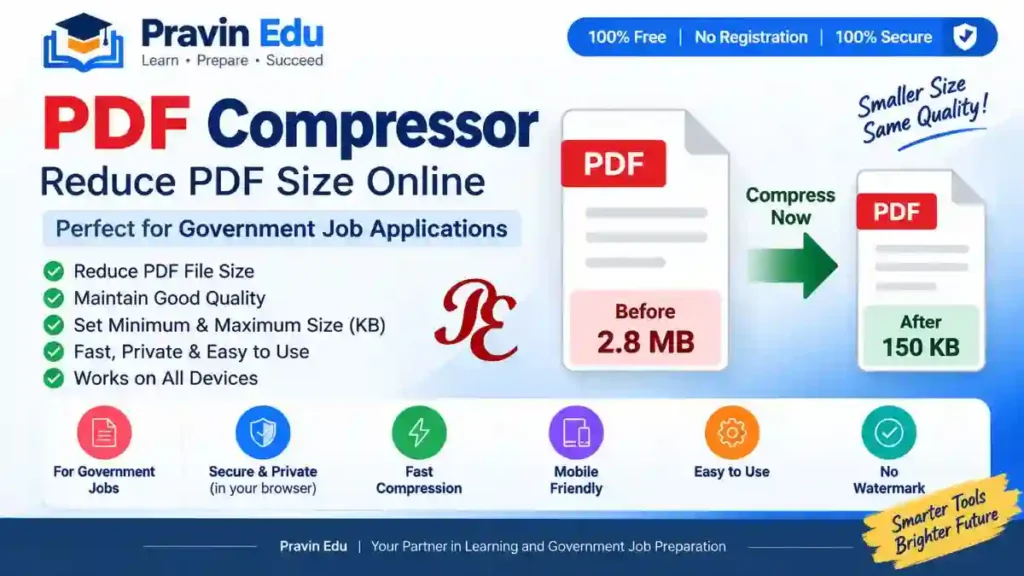 PDF Compressor Online by Pravin Edu